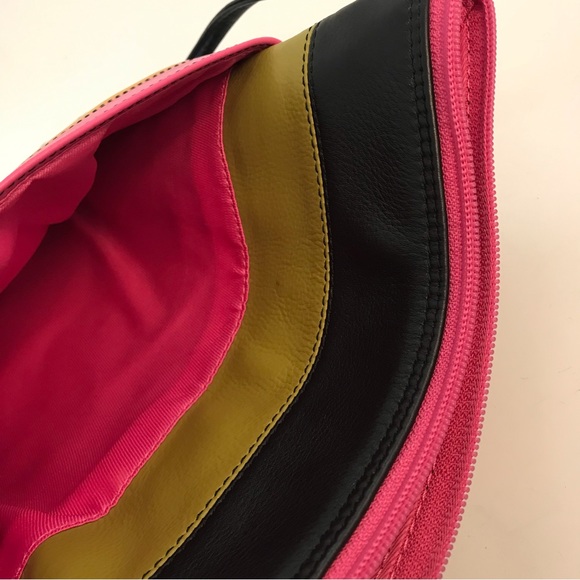 ili New York Multi Coloured Leather Crossbody Bag NWOT - Picture 13 of 14